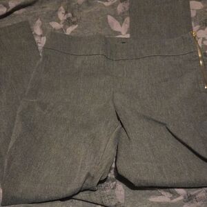 Chic Gray Women's Trousers